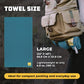 Microfiber Camping Towel (2 Count)