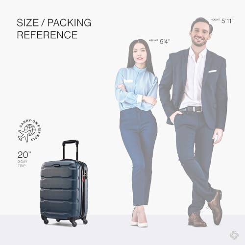 Omni PC Hardside Expandable Luggage with Spinner Wheels (3 Pieces)