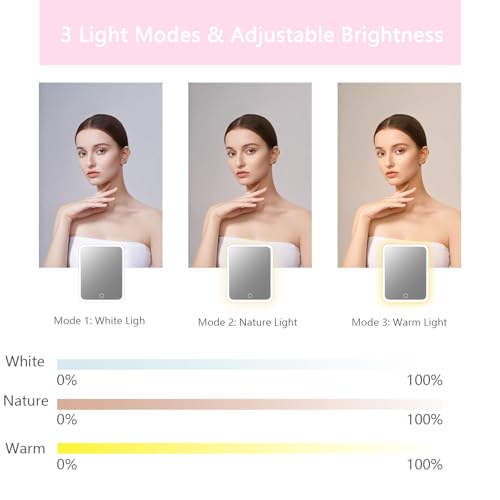 Makeup Bag with Led Mirror