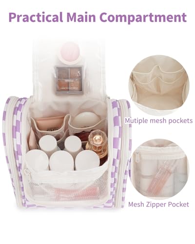 Small Hanging Travel Toiletry Bag for Women