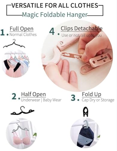 Portable Foldable Clothes Hanger