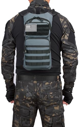 Insulated Hydration Pack Hiking Water Backpack Running Vest with 3L TPU Bladder Bag for Marathon Cycling Men