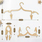 12 Piece Foldable Travel Hangers with Clips
