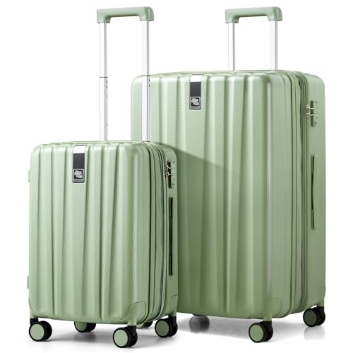 Expandable Hard Shell Luggage Sets (2 Count)