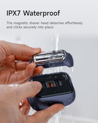 P3 Pro 3 Blade Men Travel Electric Shaver Set with Travel Pod