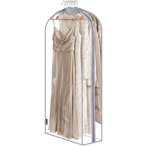 1PK Clear Garment Bags for Hanging Clothes