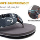 Flip Flops for Women Arch Support Summer Beach Sandals Grey Size 8.5