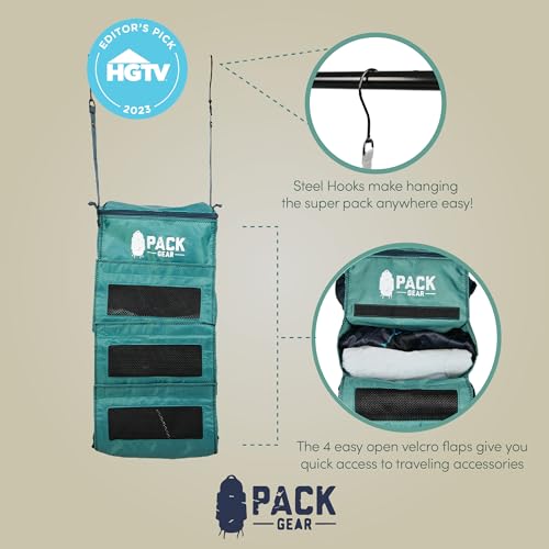 Hanging Luggage Organizer