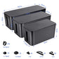 3 Pack Cable Organizer Box (3 Count)