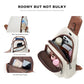 7L Crossboydy Sling Bag for Women Vegan Leather Crossbody Purse Fanny Pack Chest Bag for Travel