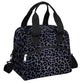 Leopard Cheetah Galaxy Insulated Lunch Bag for Women Girl Reusable Lunch Tote Box With Shoulder Strap Lightweight Thermal Cooler Meal Prep Bag for Work School Office Picnic (print 1)