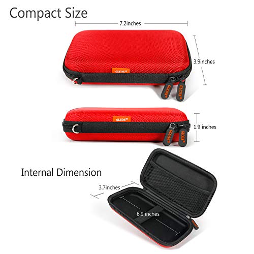 Red External Hard Drive Case