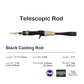 PURELURE Telescopic Fishing Rod Ultralight