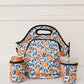 LunchTote Zippered Bag Insulated Neoprene Caddy (Peel the Love / X-Large 6.5 Quart Lunch Tote)