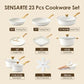 23 PCS Nonstick Ceramic Cookware Set