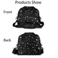 Star Black Fashion Insulated Lunch Bag with Shoulder Strap (color-177)