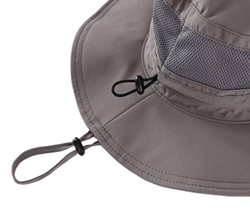 Women's Sun Hat UPF 50+ Wide Brim Bucket Hat Breathable UV Protection Fishing Hat