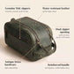 Leather Toiletry Bag for Men