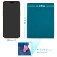 Deluxe Personalized Monogrammed Teal RFID Leather Passport Wallet