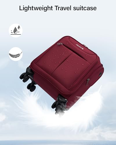 Underseat Carry On Luggage with Wheels