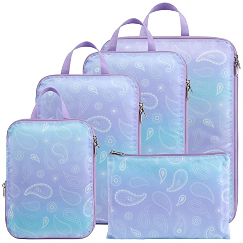 Compression Packing Cubes for Travel (5 Count)