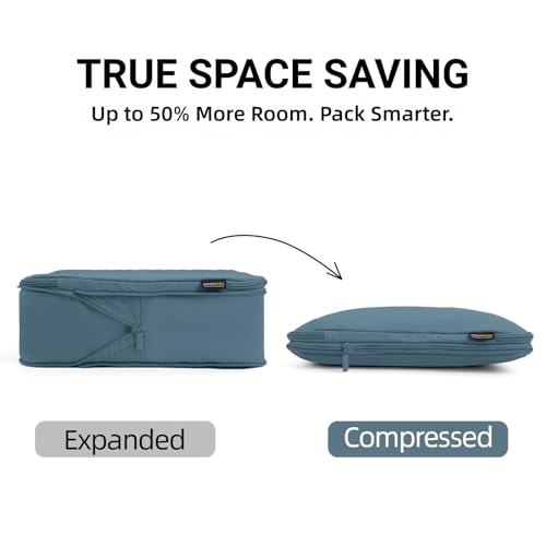 4 Piece Compression Packing Cubes for 3 (4 Count)