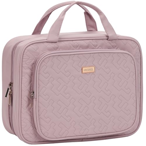 Travel Toiletry Bag for Women Hanging Organizer Makeup Case Pockets