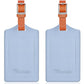 2 Pack Luggage Tags for Suitcases Airplane Travel Essentials (2 Count)