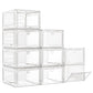 Large Thick Clear Shoe Organizer (9 Count)