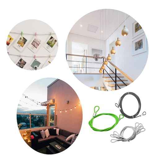 5FT 4mm Stainless Steel Security Cable Lock