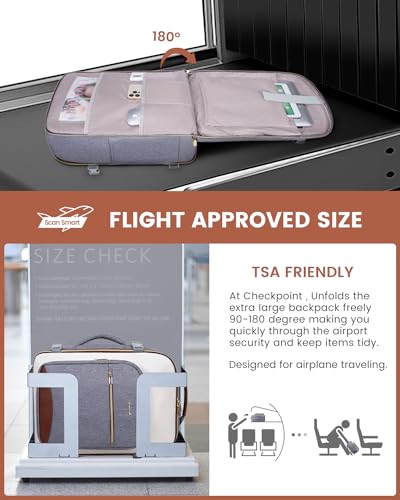 40L Travel Backpack for Women & Men