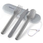 Felix Compact Portable stainless steel Cutlery set with case