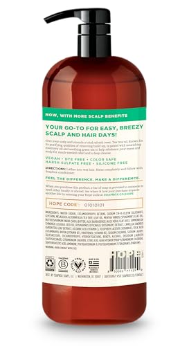 Tea Tree & Mint Shampoo for Dry Scalp (33.8 Fl Oz)