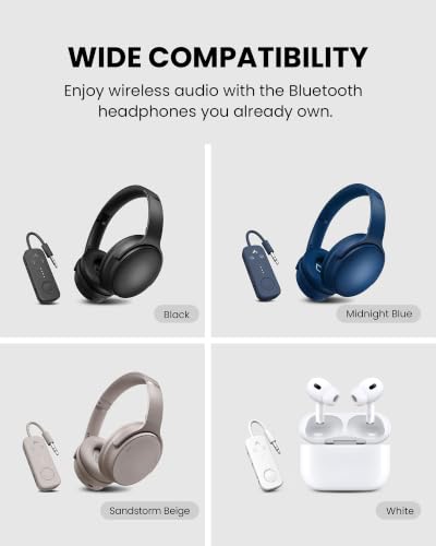 Relay Airplane Bluetooth Adapter for 2 AirPods or Headphones (5.2911 Ounce)