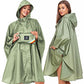 Unisex Rain Poncho Hooded Waterproof Raincoat for Adults Women