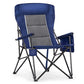 Heavy Duty 550LBS Padded Camping Chairs with Lumbar Support