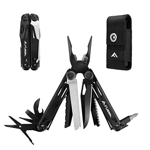 16-in-1 Multitool Pliers with Sheath Stainless Steel EDC