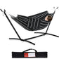 Double Hammock with Stand for Outside