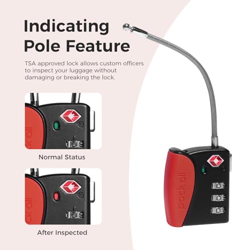 TSA Approved Travel Luggage Locks