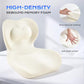 Car Seat Cushion and Lumbar Support Pillow One Piece