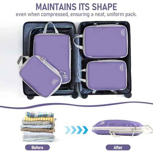 6 Set Compression Packing Cubes