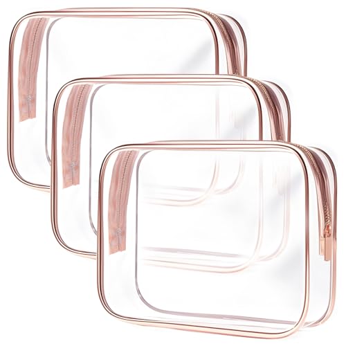 Clear Toiletry Bag (3 Count)