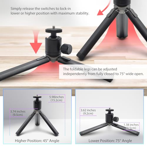 Metal Portable Monitor Stand Tripod