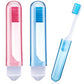 2 Pcs Travel Toothbrush Mini Foldable with Case