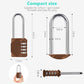 CL21MC 2.6 Inch Long Shackle Combination Lock