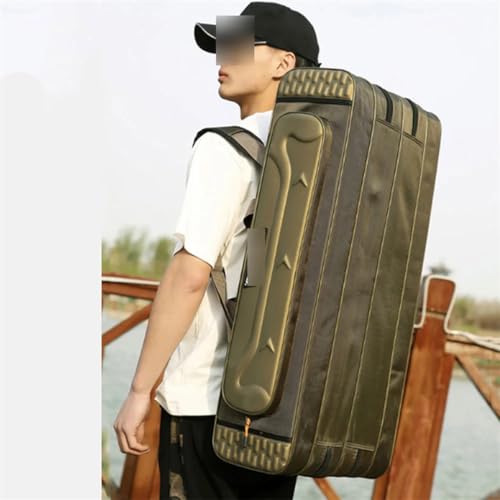 80Cm/90Cm/100Cm/120Cm Fishing Rod Bags Waterproof 3/4 Layer Fishing Reel Storage Case Gear Lures Bag 4 Layer 120cm