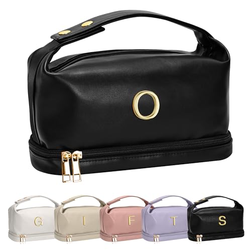 Makeup Bag Personalized Bags with Handle Makeup Brush Organizer