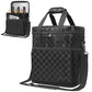 Insulated Wine Cooler Bag Leakproof 6 Bottle Tote Carrier