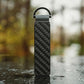 Metallic Aluminum Carbon Fiber Key Organizer holder with Clip