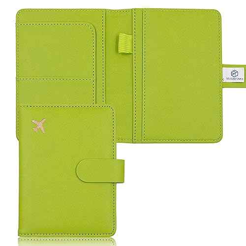 Premium Leather Passport Holder Covers Case